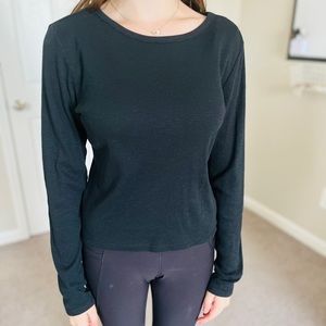 Black Long Sleeve Tee